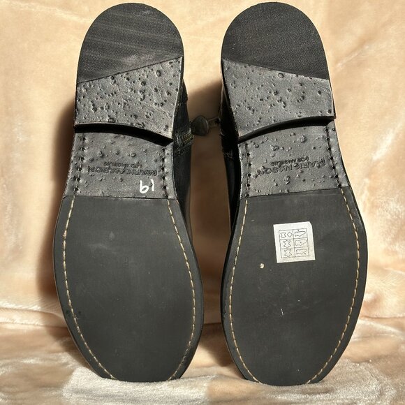 Mark Nason Black Leather Moto Biker Riding Ankle Boots Women's US  6.5 NWOT - Picture 11 of 15